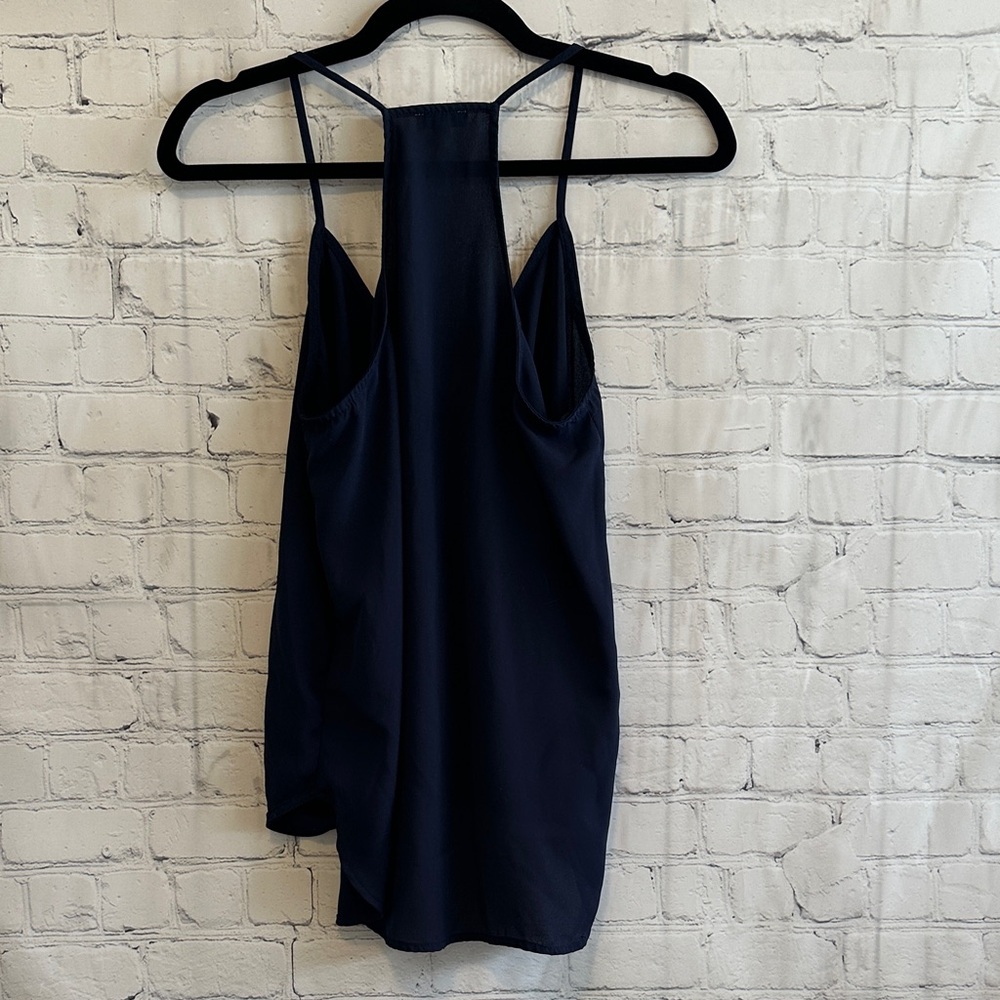 Lily White Navy Tank Top - Picture 5 of 5